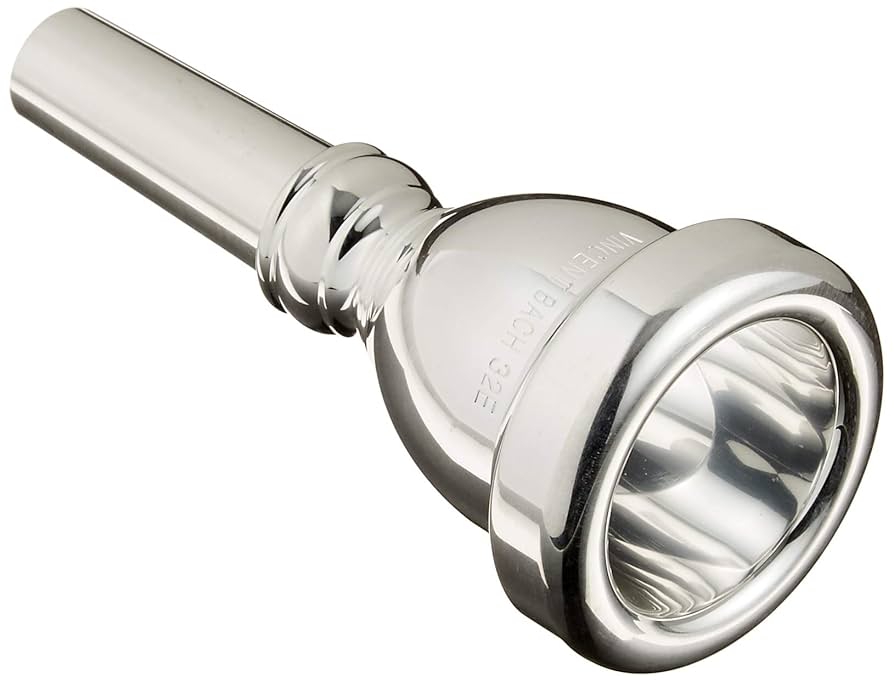 DenisWick 3L チューバマウスピース 銀メッキ デニス・ウィック