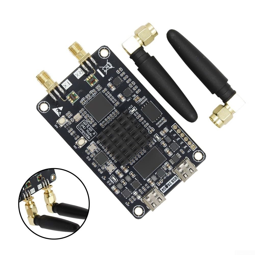Placa de desarrollo de radio definida por software ZYNQ7010 AD9363, rango de frecuencia de 10 MHz-6 GHz, basada en FPGA con memoria DDR3 de 512 MB para radioaficionados e ingenieros