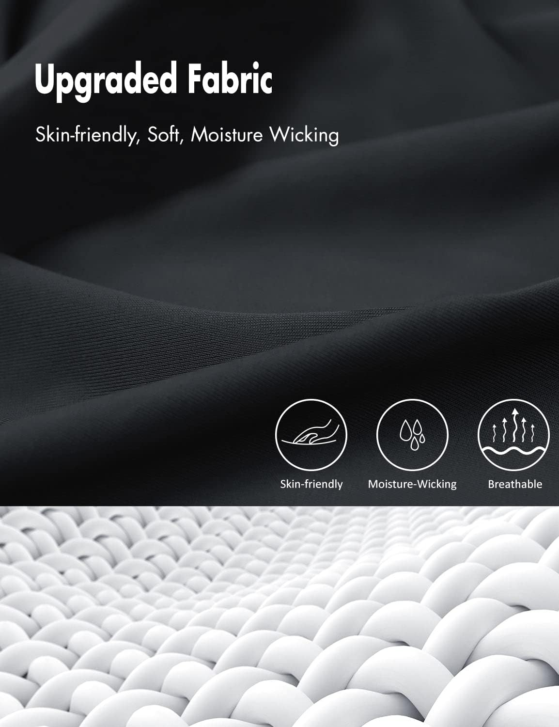 baleaf Men's 7" Running Shorts with Mesh Liner Zipper Pocket for Athletic Workout Gym - Image 5