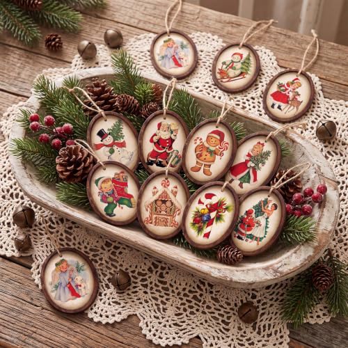 36 Pcs Vintage Christmas Ornaments - image 2