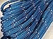 Yacht Braid Premium Polyester Rope 1/2 inch, Blue (300 feet)