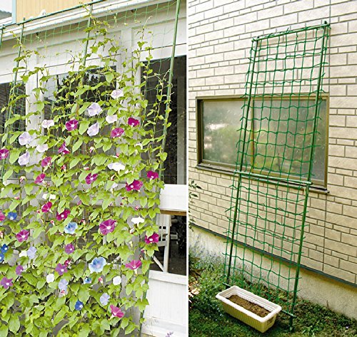 BADASS SHARKS - Red de enrejado de nailon para tomates, verduras y frutas para cultivar redes verticales, enredaderas y vegetales