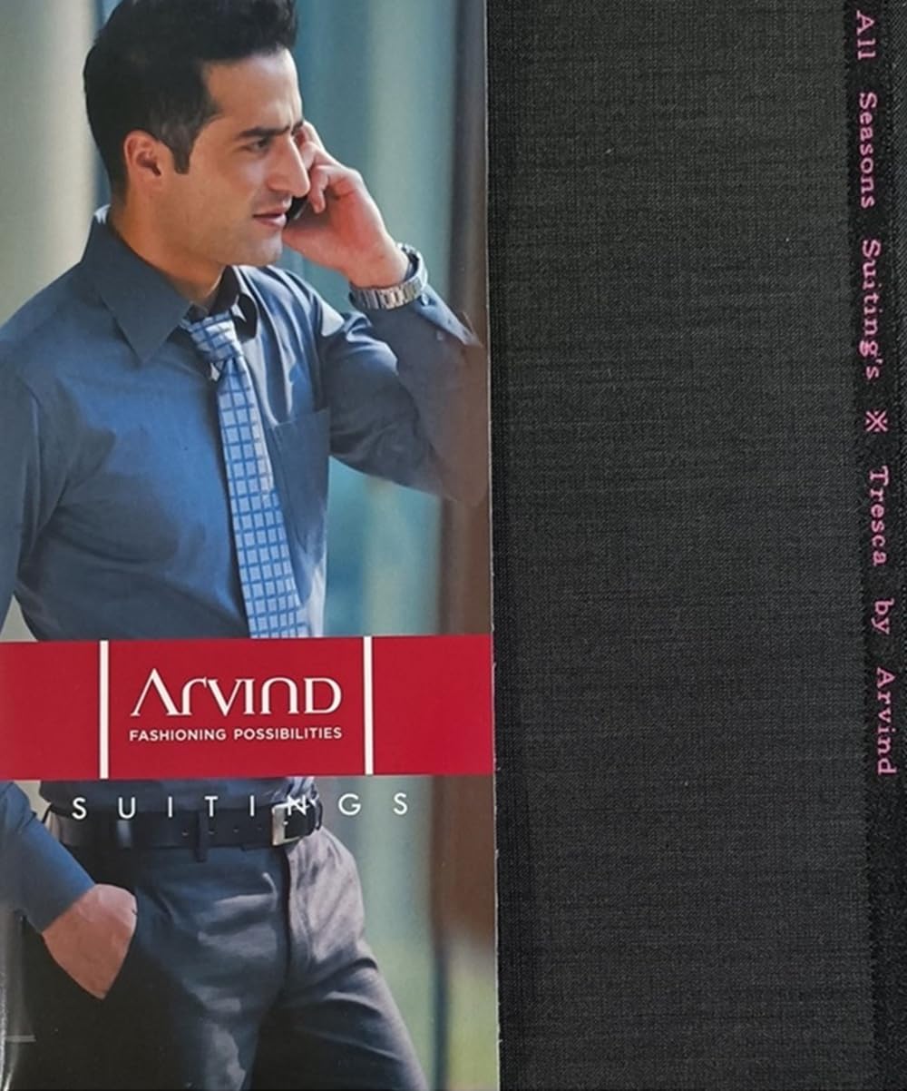 Premium Unstitched Suiting Fabric Collection, 150 x 150 cm, Viscos Material, Professional Business Wear, Regular Fit, Solid and Striped Pattern-image-8