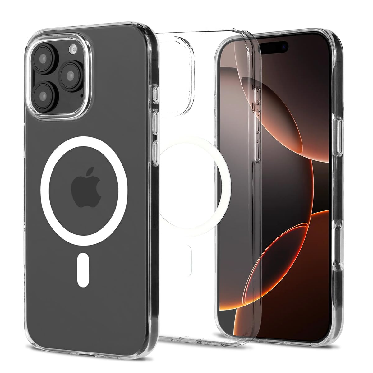 Amazon.co.jp: Alto Aura クリアケース iPhone 16 Pro Max/MagSafe対応