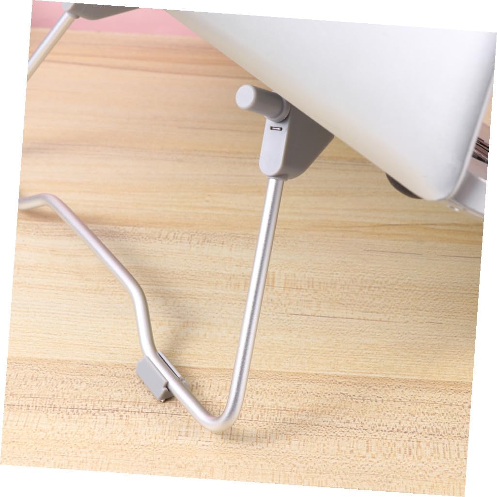 Foldable Aluminum Laptop Stand for Office Outdoor Cooling Support image 4