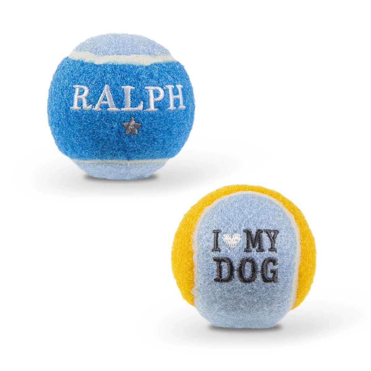 History & Heraldry Personalised Dog Balls – Pet Toy for Fun & Play – Durable, Chew-Resistant Fetch Balls for Small, Medium & Large Dogs. (Medium, Ralph)