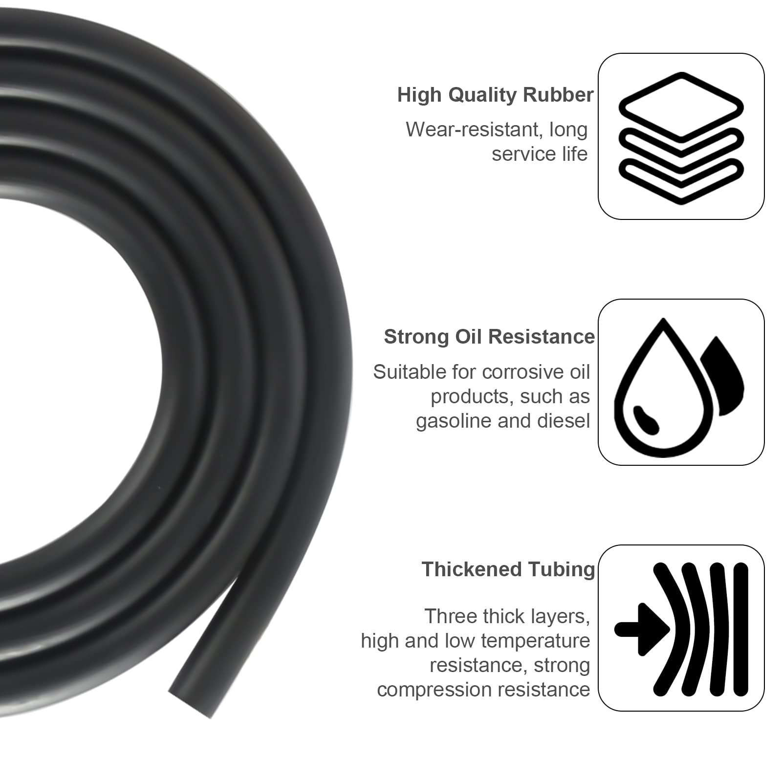 Kit Tubo E Filtro Carburante Per Moto E Auto - 4 Filtri, 2m Tubo, Fascette | Facile Installazione - Foto 5