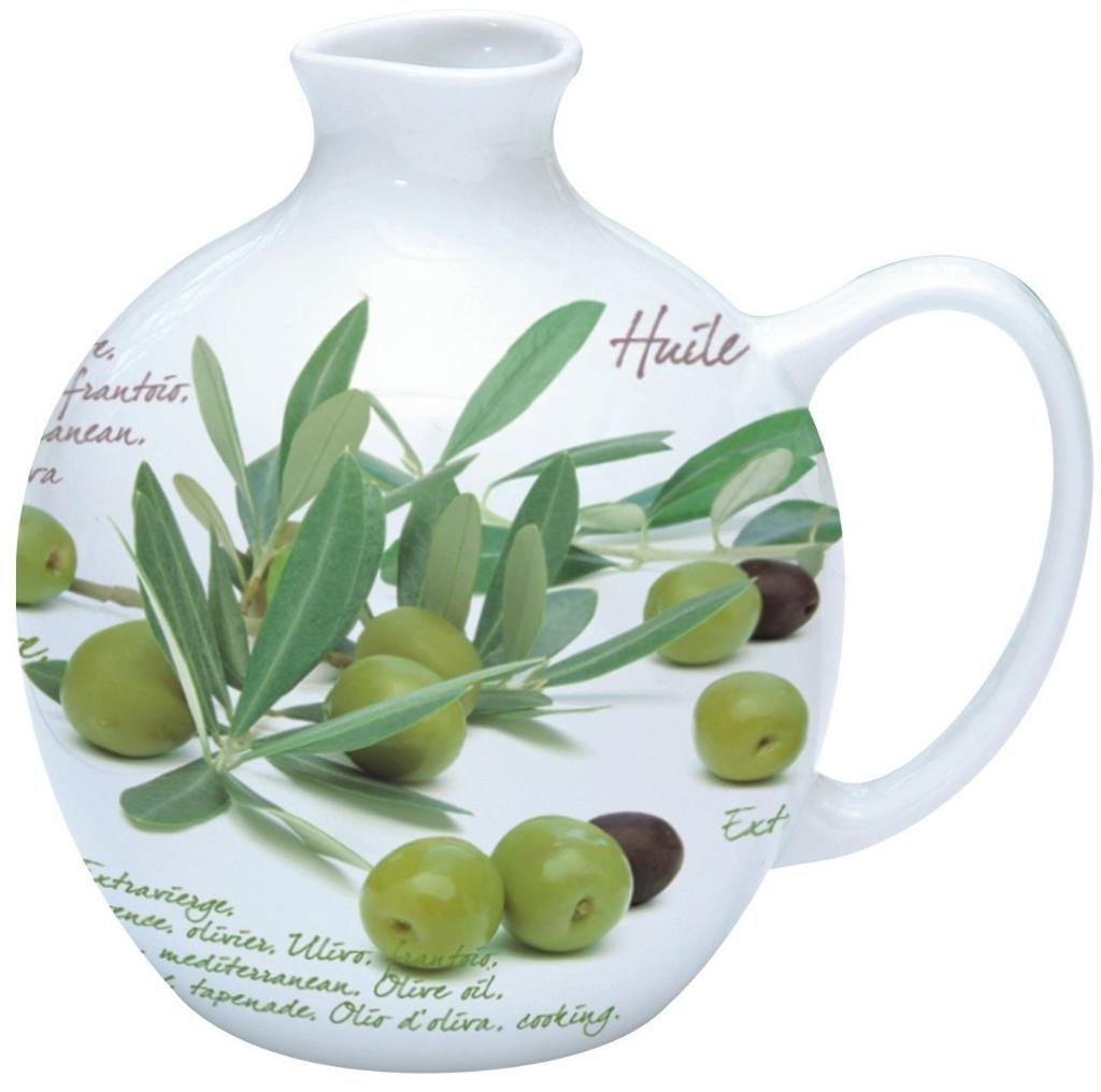 Nuova R2S rm9070.254 Decor Olive Oil Jug 50cl