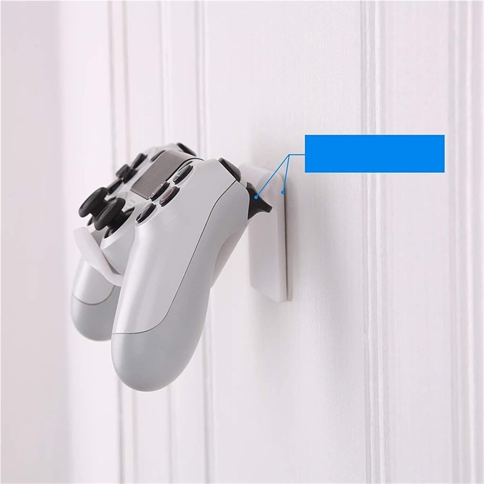 MRKU Supporto per Cuffie, Gancio per Cuffie, Supporto da scrivania, 3 Pezzi, Supporto per Controller di Gioco per PC, Maniglia di Gioco da Parete