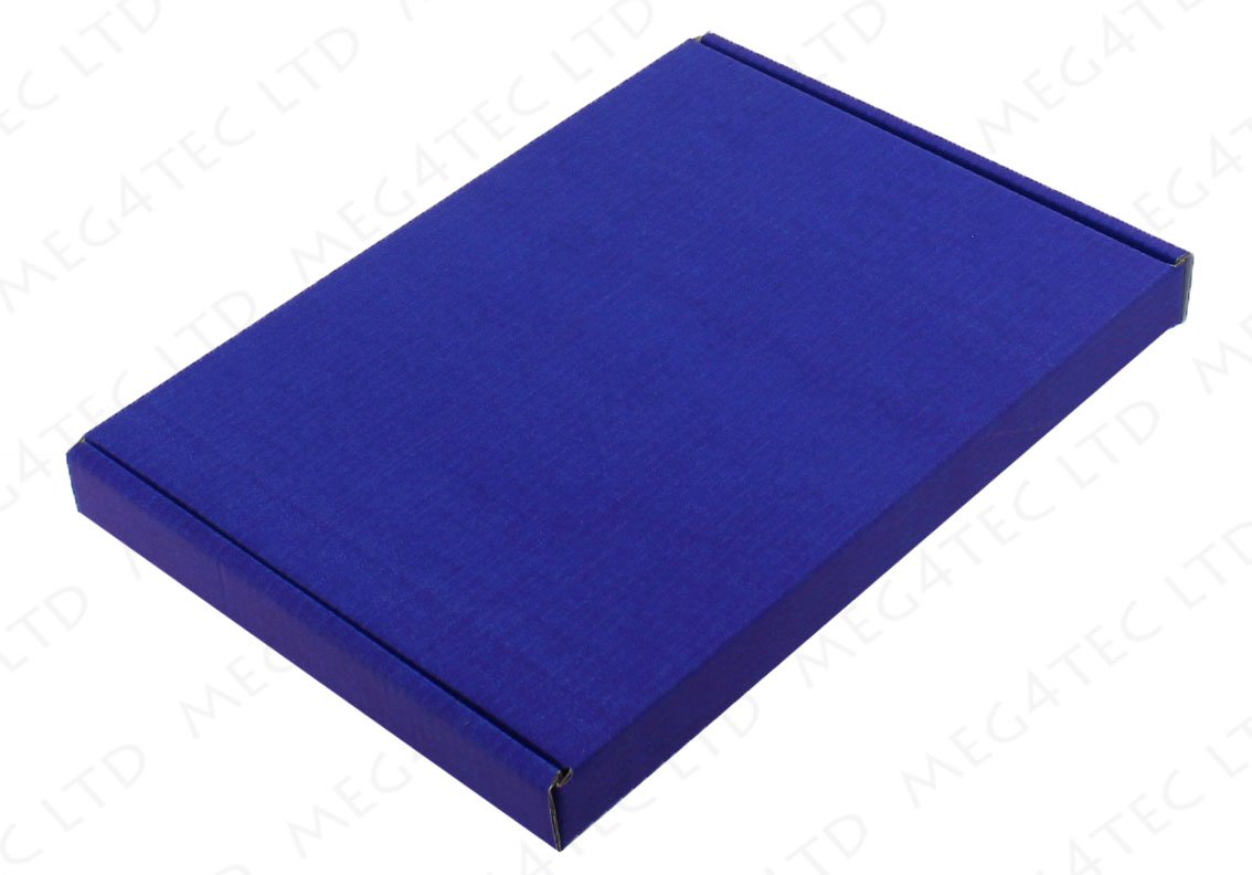 ☆Coloured Boxes☆A5/C5 8.8" x 6.3" x 0.8" (22.5cm x 16cm x 2cm) PIP Large Letter Cardboard Shipping Boxes ☆Quantity: 250 (Blue) — image 1