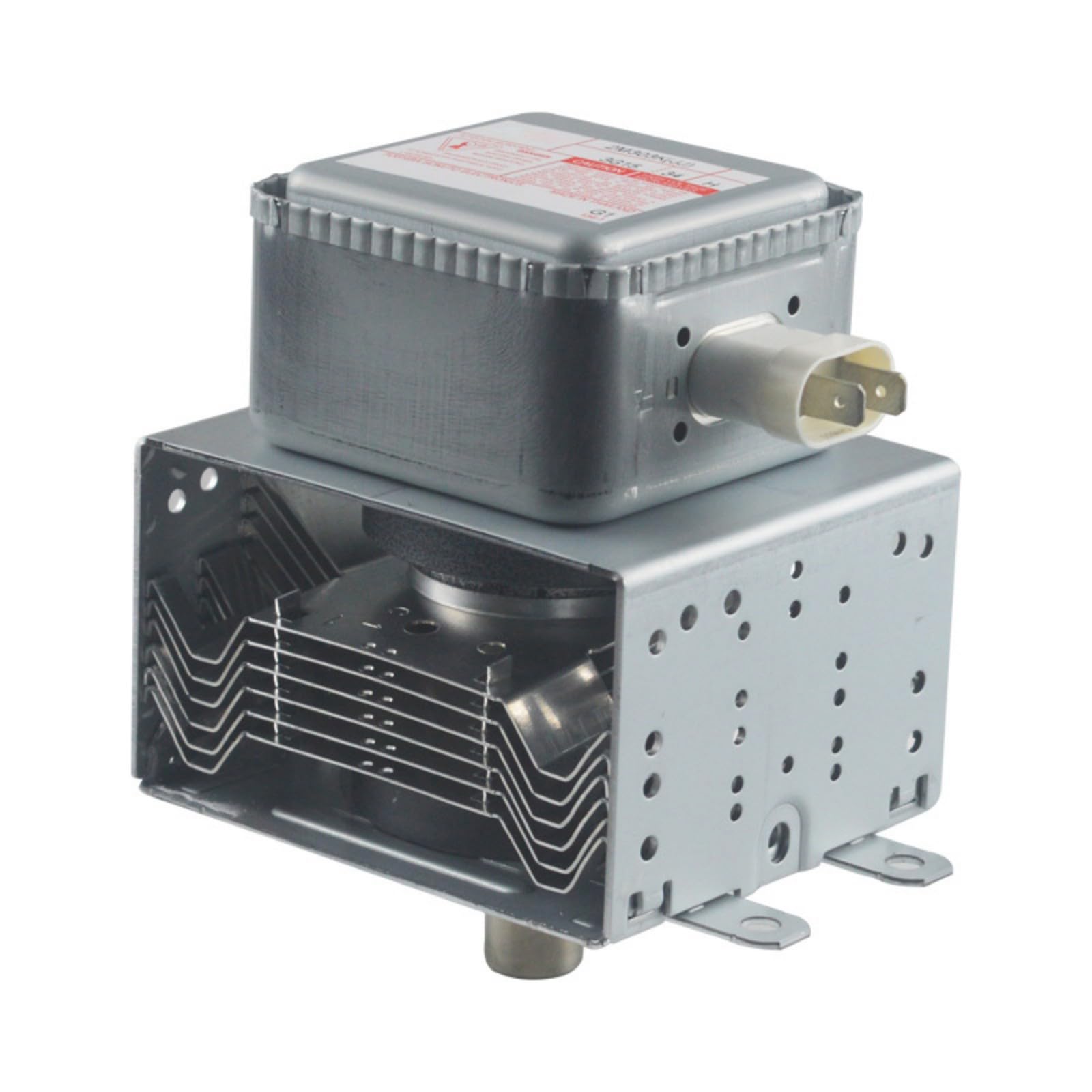 Magnetrón de 1080 W para sistemas de microondas refrigerados por aire, tubo de electrones de vacío de alta potencia, accesorios de pieza de horno de microondas, imán de alta potencia