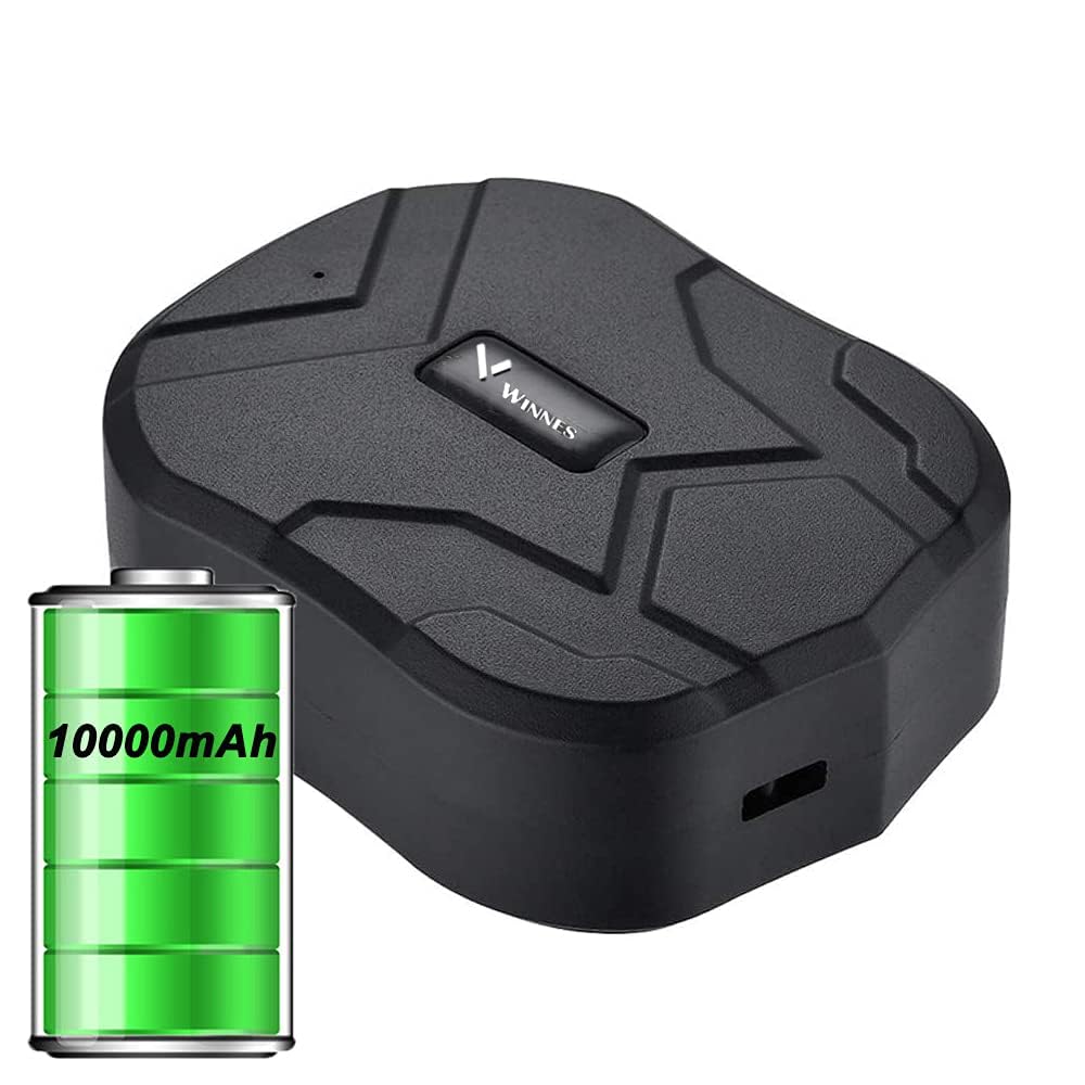 GPS Tracker Étanche Temps Réel Espion Professionnel Anti-Perdu Alarme APP Gratuite GPS Tracker pour Voiture Moto Navire Flotte 150 Jours en Veille