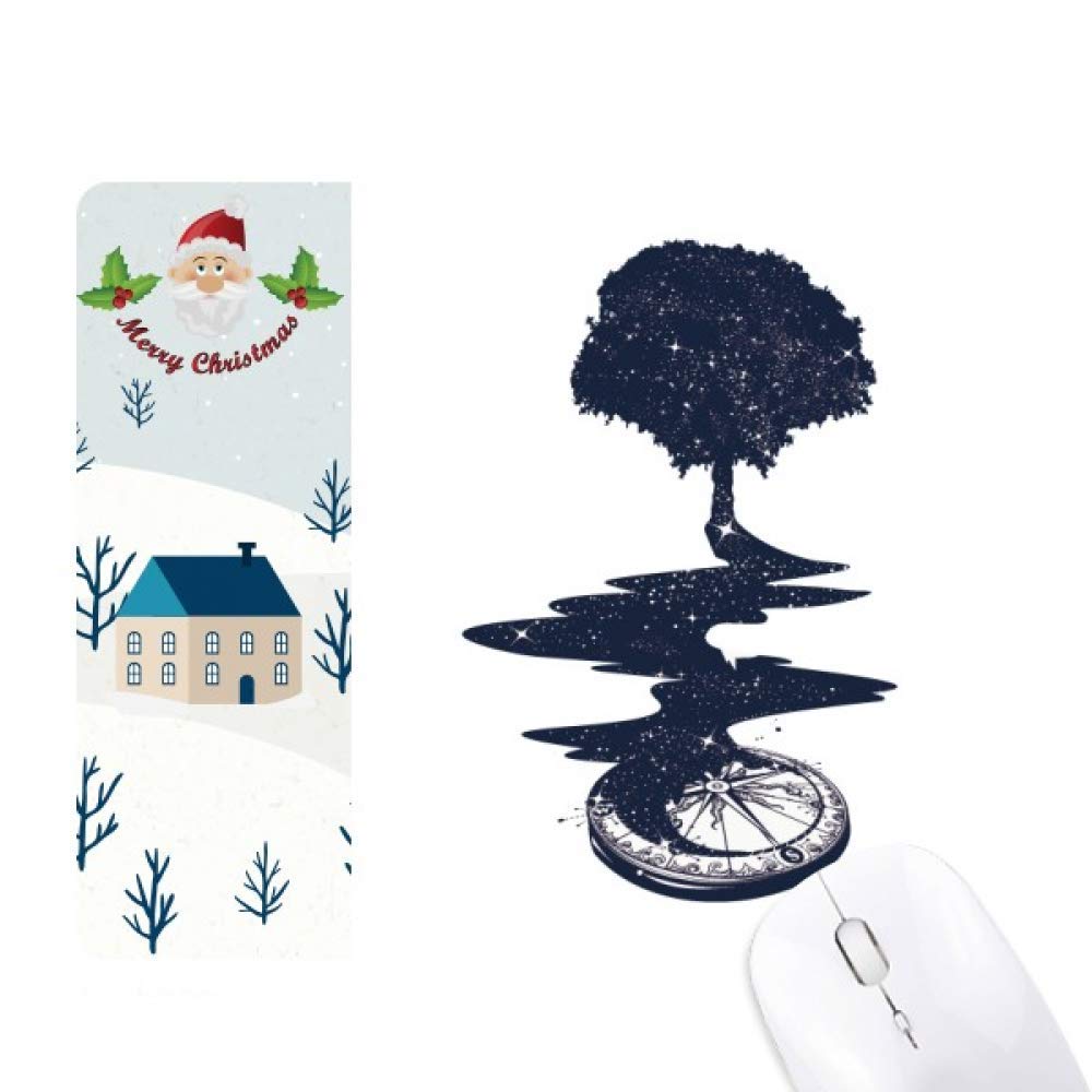 Tapis de souris arbre modèle compas d'art design original pour pc - 6