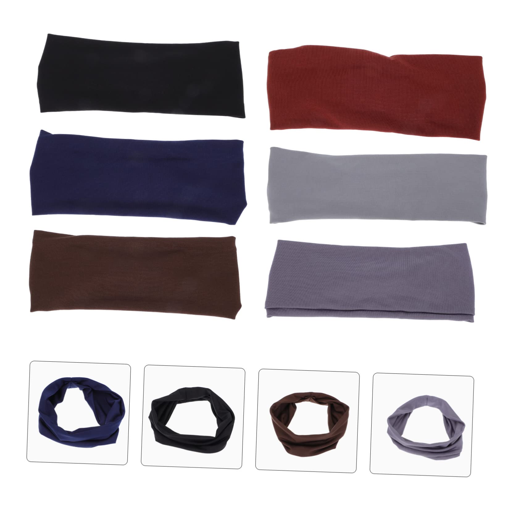 Diadema Deportiva Diademas Ajustables Diadema Deportivo Diadema Transpirable Cabello Venda Yoga Banda Absorbente De Sudor Correr Banda para El Sudor Poliéster
