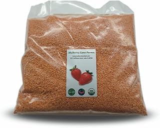 Red Lentils 5 Pounds USDA Certified Organic, Non-GMO Bulk, Product of US...