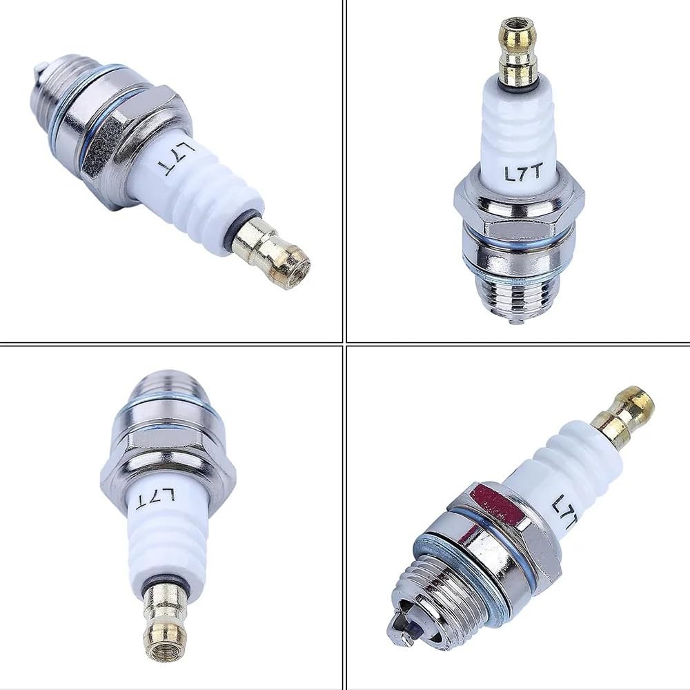 Bujía de Repuesto for BPMR7A L7T for CJ8 RCJ6Y RCJ7Y, Compatible con Motores de Motosierra y cortacésped.(10PCS)