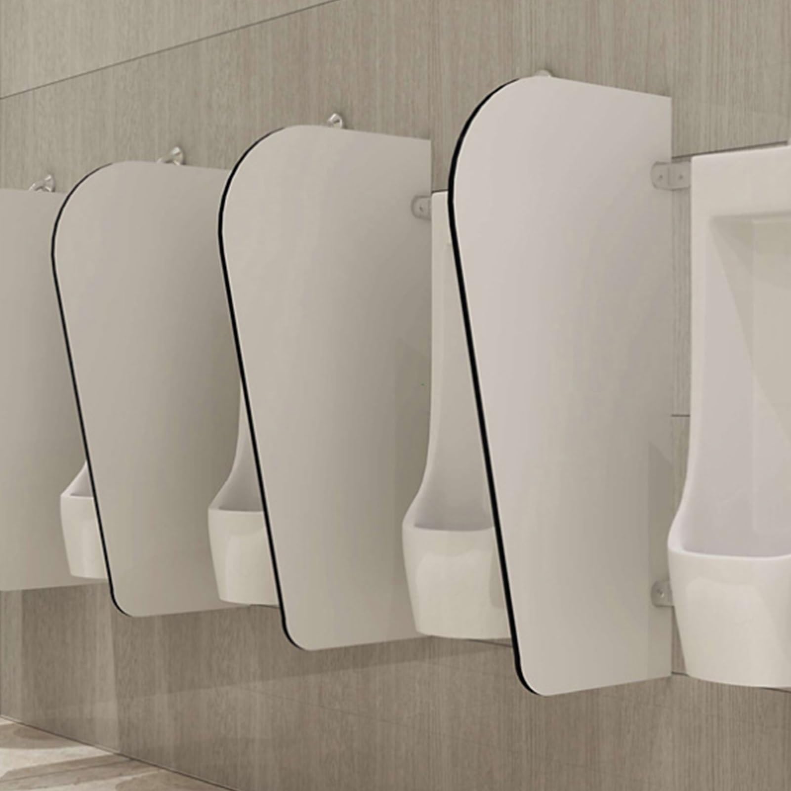 Divisorio per orinatoio, Schermo divisorio a Parete per orinatoio Maschile per Una Maggiore Privacy in scuole, asili e bagni pubblici (1 Pezzo)