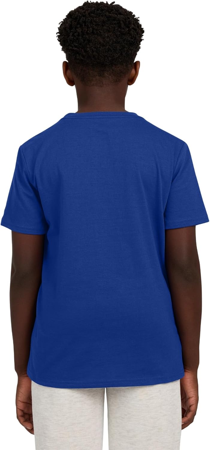 Champion Boys Tee Shirt Short Sleeve Logo T-Shirt for Kids - Image 5