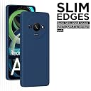 Pikkme Back Cover Camera Protection Shockproof Soft Matte Silicone Back Case for Redmi A3 (2024) / Redmi A3x / Poco C61 (Blue) gallery image