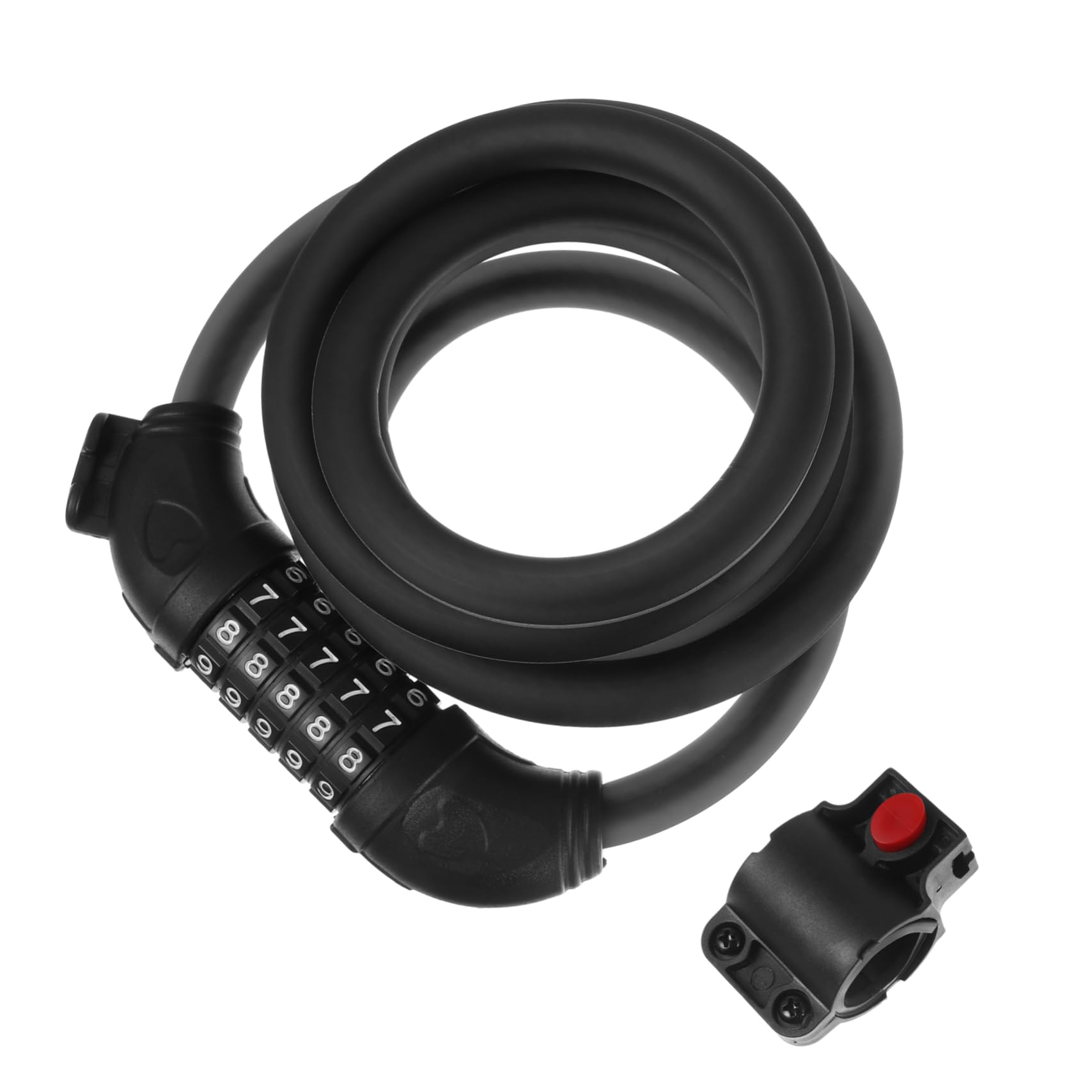 BESPORTBLE Bike Chain Lock Security Cable Lock 5- Resettable Code for Bike Accessories