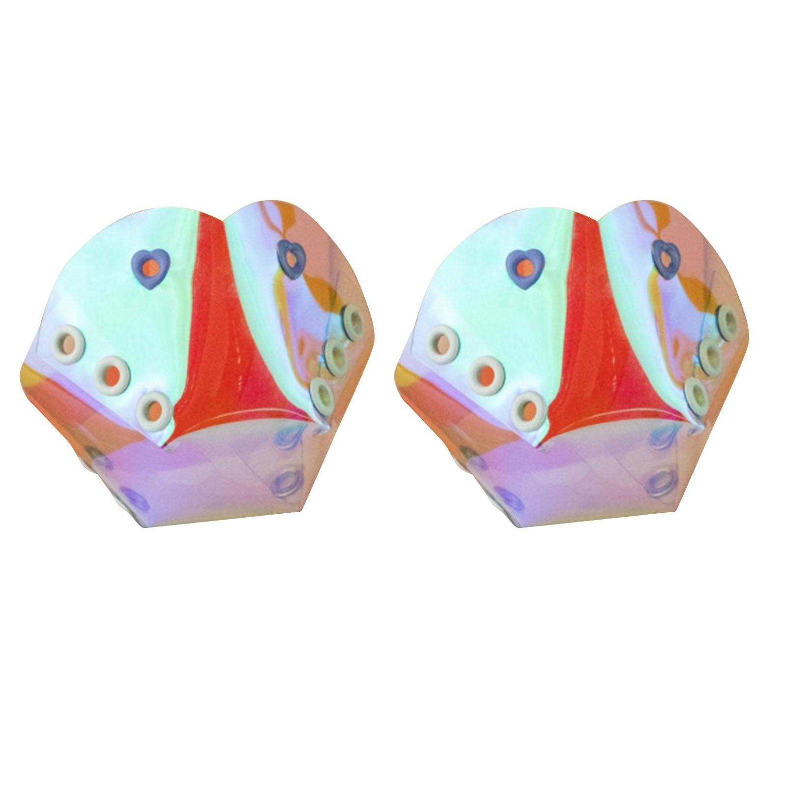 Danser 1 Pair Roller Skate Toe Caps Guards, Roller Skates Protector, Roller Skating Protective Cover PU Leather Skate Cap Cover For Roller Skate, Replacement Accessories