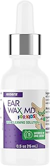 eosera® Ear Wax MD® Kit - Fast-Acting Ear Wax Removal Drops, 15mL and Rinsing Bulb Kit | Breaks Down & Dissolves Wax in One Treatment | Clinically Proven, Gentle & Safe | Doctor-Recommended I Age 2+