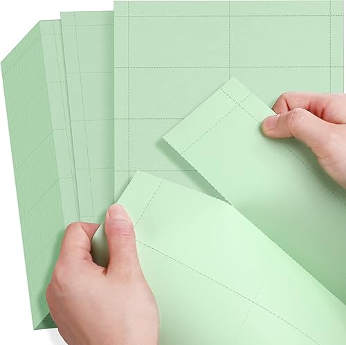 Miniatura 8 de Fainne 2000 tarjetas de visita imprimibles en blanco, mini índice de nota, tarjeta perforada, compatible con impresora láser y de inyección de