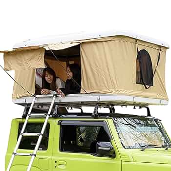 引取限定　ルーフキャリアテントです新品を購入して1泊1度使用しました 引取限定 ルーフキャリアテントです新品を購入して1泊1度使用