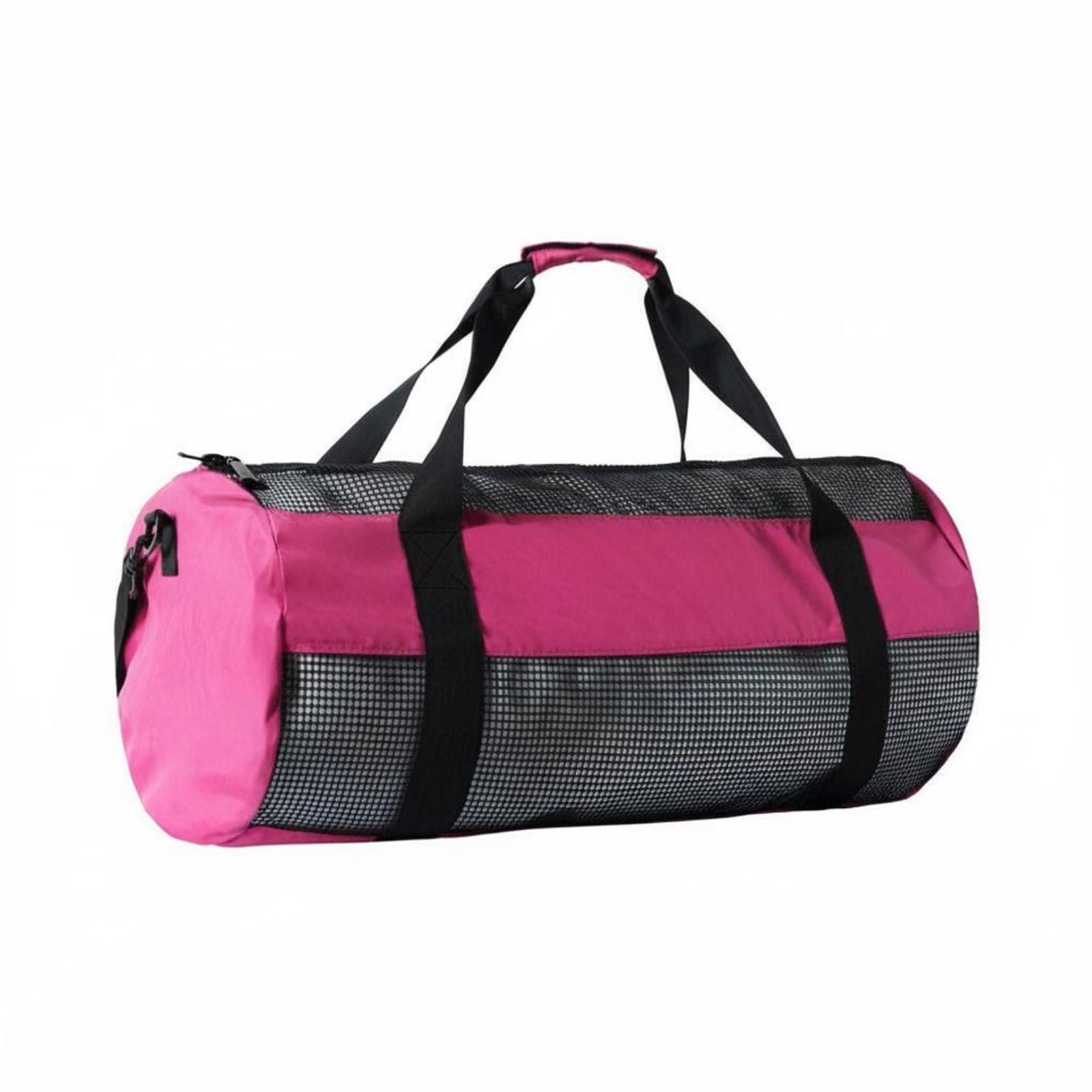 Mesh Duffel Bag Borsa Subacquea Borsa Attrezzatura Sacca Sportiva con Grande Capacità E Tasca Ventilata Adatta per Immersioni Nuoto Barca Spiaggia Piscina