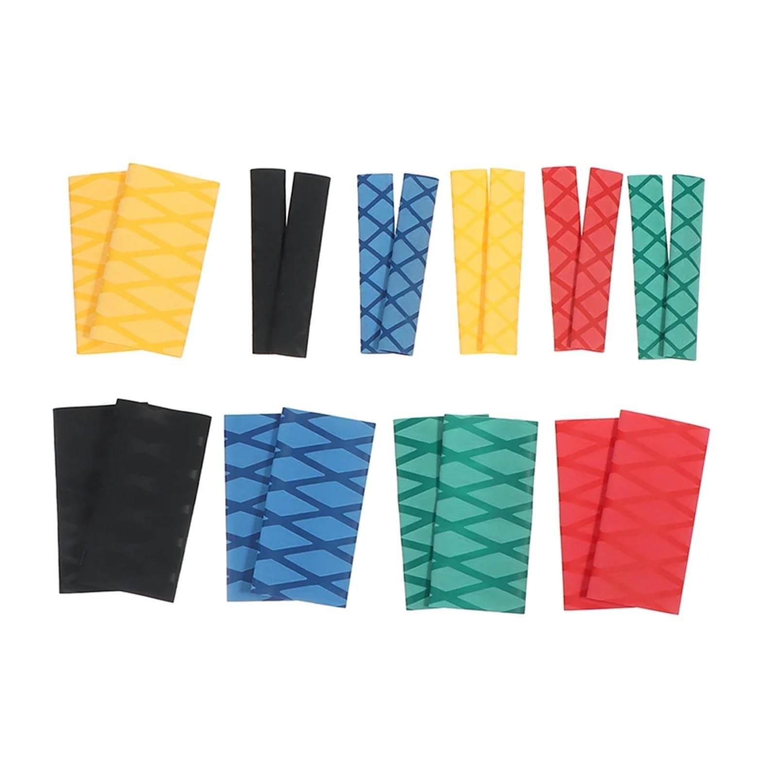 2X Motorcycle Handlebar Heat Shrinkable Grip Cover Non-slip Rubber Grip Glove Fo