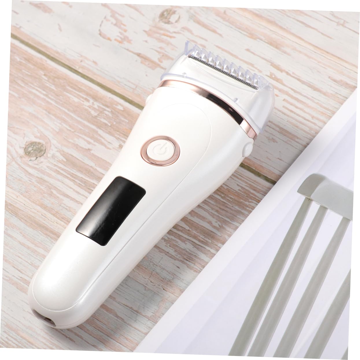 Wiederaufladbarer Epilierer mit LED Display und USB Ladefunktion