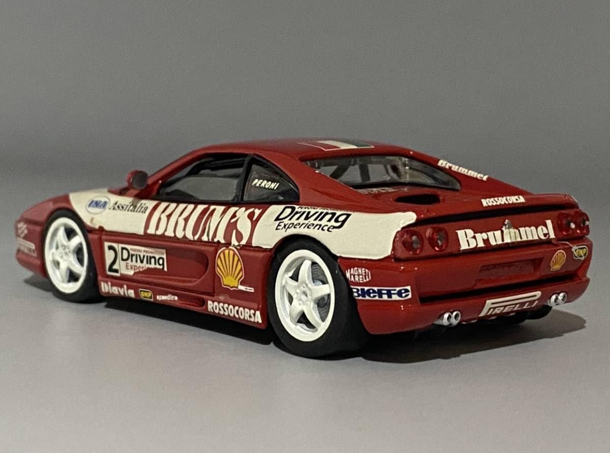 バング フェラーリ Amazon | Bang 1/43 Ferrari F355 Challenge 96 Fabian Peroni