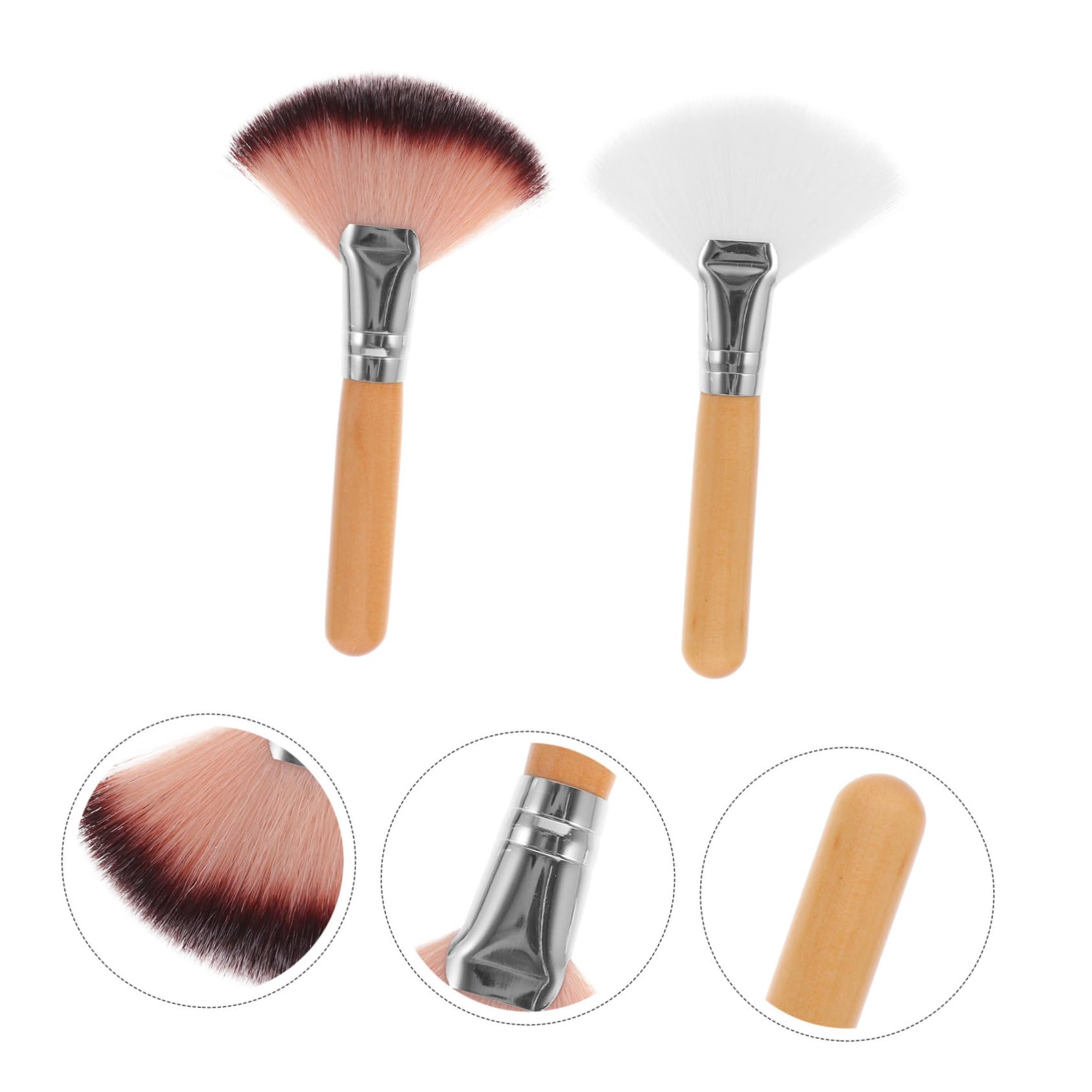 Healeved 10pezzi Per Per Illuminante e Contouring Setole Morbide Professionali Per e Blush