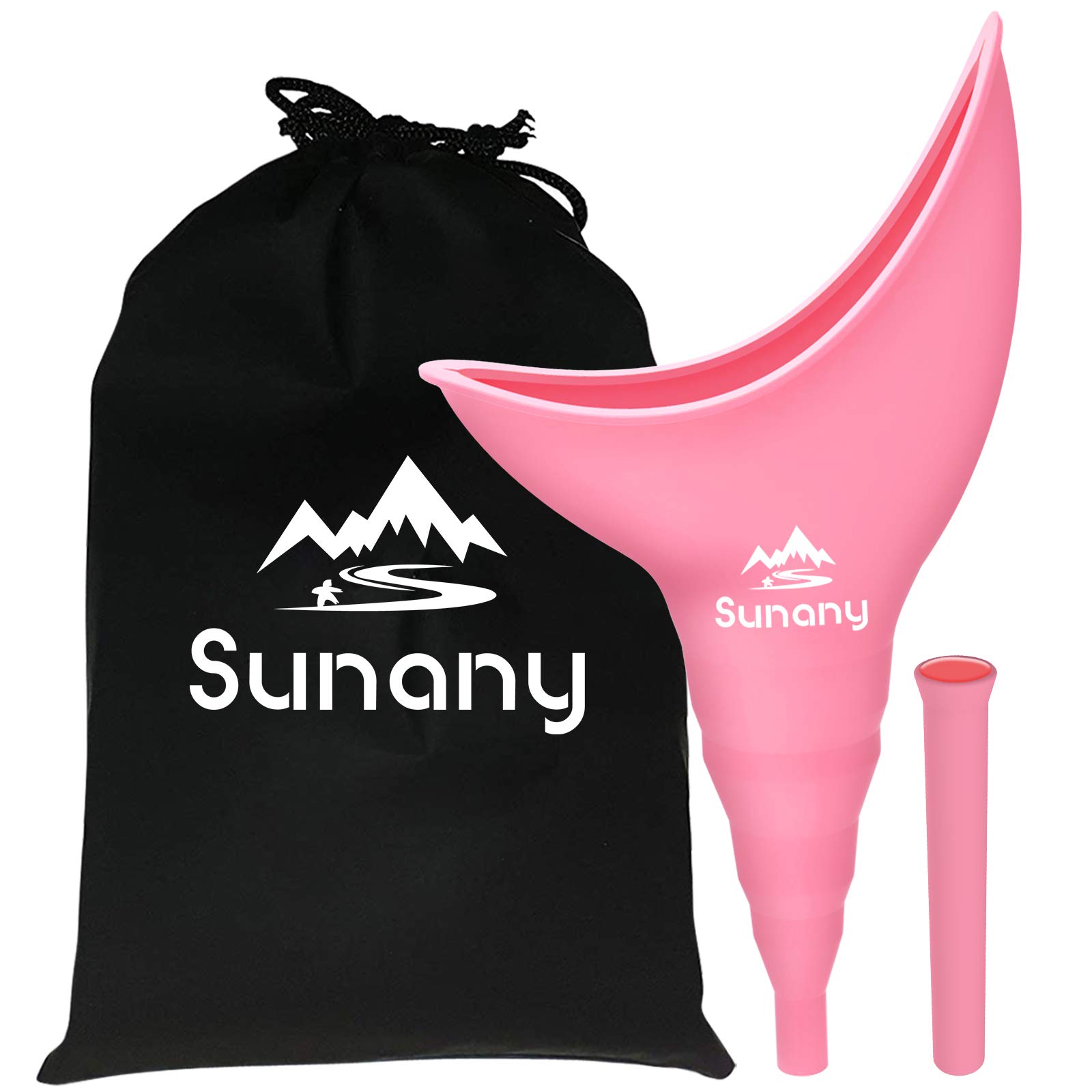 Buy Female Urination Device, Female Urinal Silicone Funnel Urine Cups Portable Urinal for Women