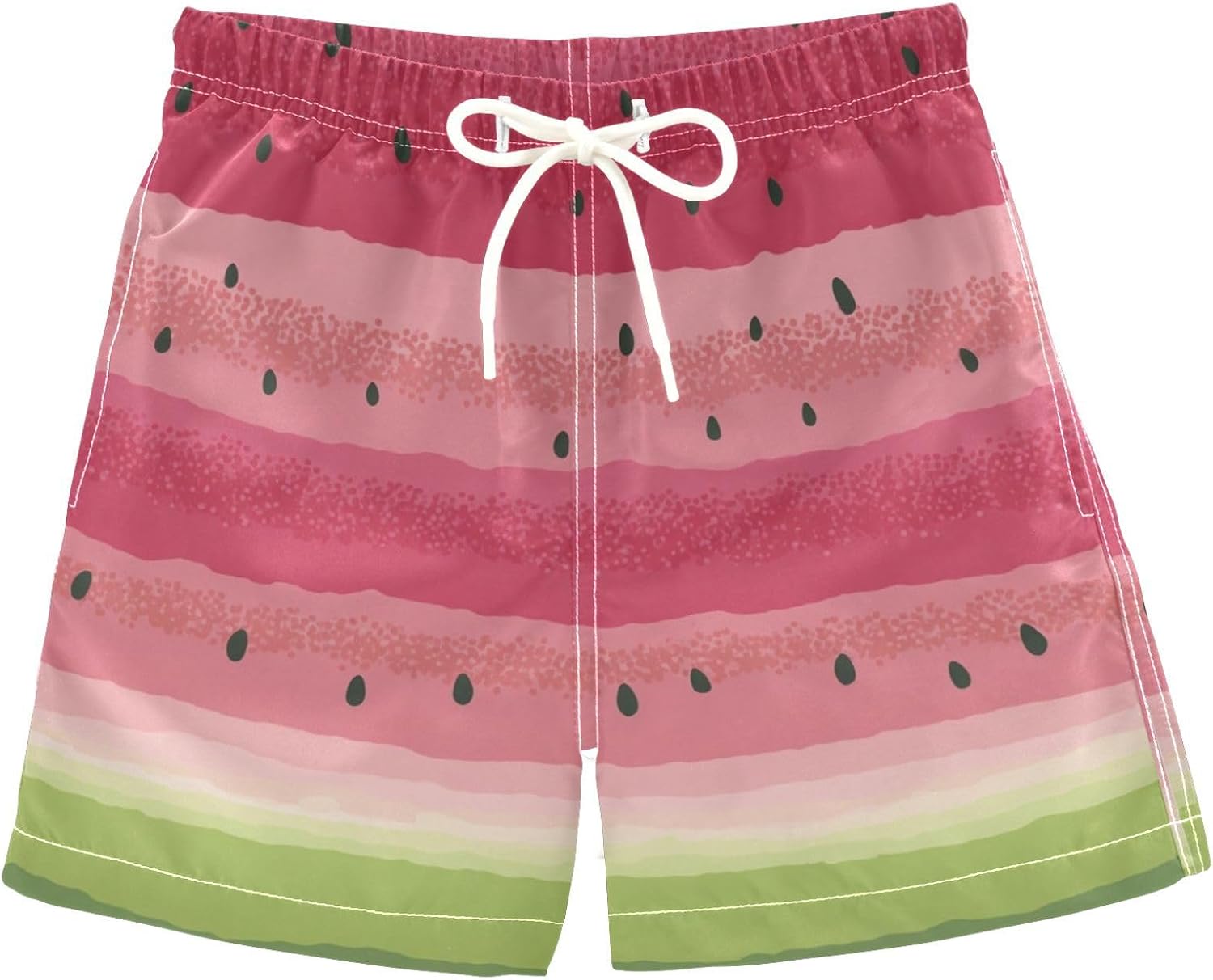 Boys Swim Trunks Watermelons Quick Dry Bathing Suit Swimsuit Toddler Beach Board Shorts Mesh Swimwear 2-12Y