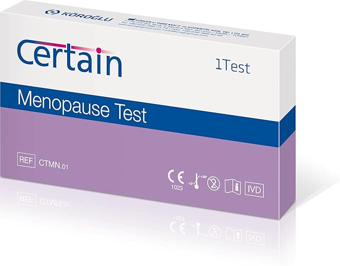Certain Menopause Test Kit for Women 1 Test Perimenopause Test Kit, FSH Test Menopause, Pre
