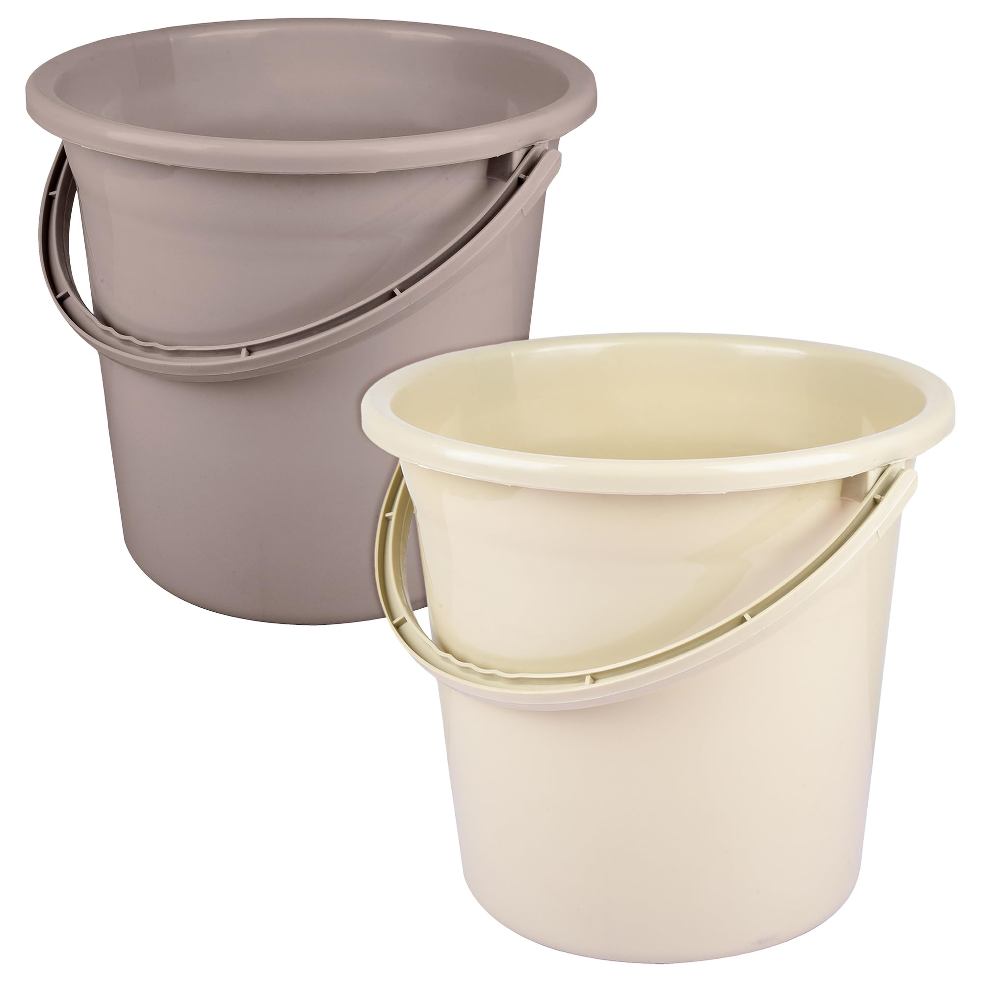 Kuber Industries Bucket | Plastic Bucket for Bathroom | Strong Bucket for Bathing | Water Storage Bucket | Plain Bucket | 18 LTR | Pack of 2 | Multi (B0CW3FCNM8) Amazon Price History, Amazon Price Tracker