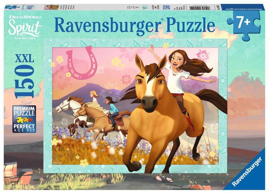 Ravensburger Children's Puzzle - 10055 Spirit: Wild and Free - DreamWorks Spirit Puzzle for Children from 7 Years with 150 Pieces in XXL Format