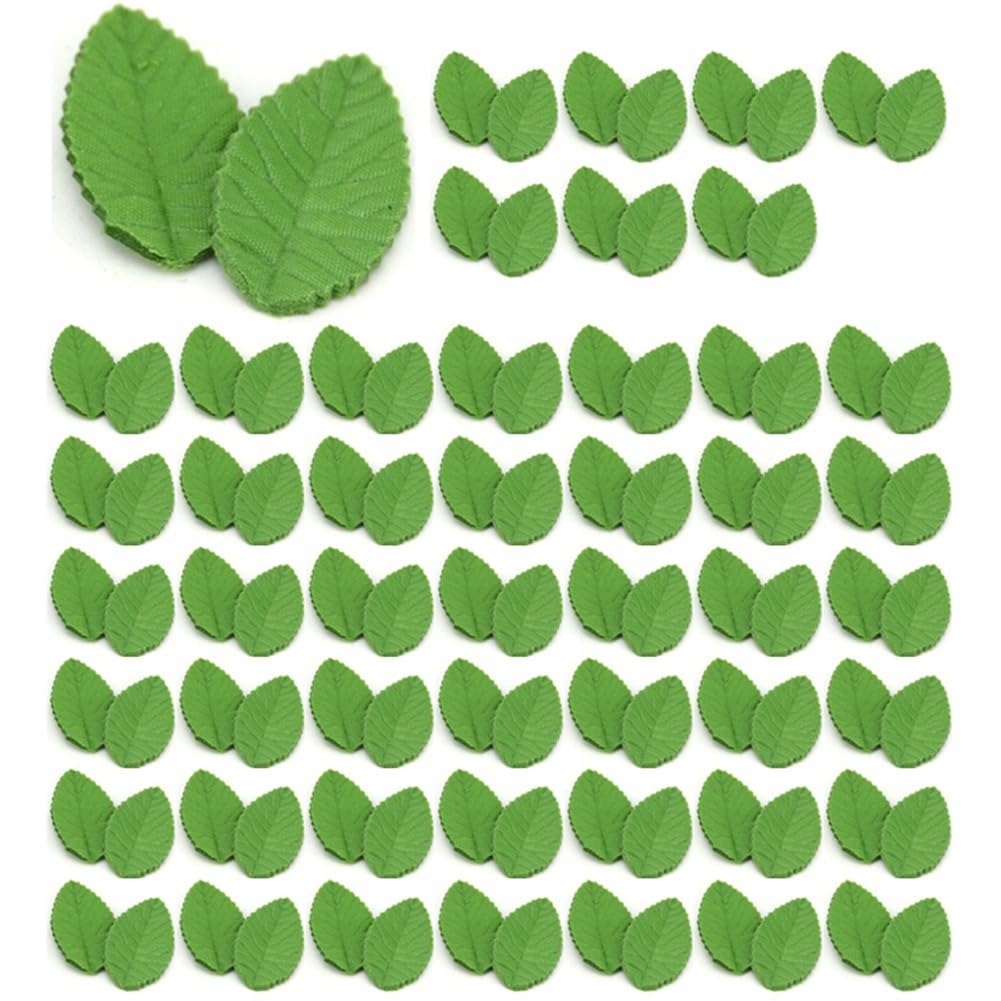 CTRLZS Leaves Artificial Flower for Wedding Decoration Garland Rose Leaf Foliage Decorative Craft Easy Install Easy to Use,Green