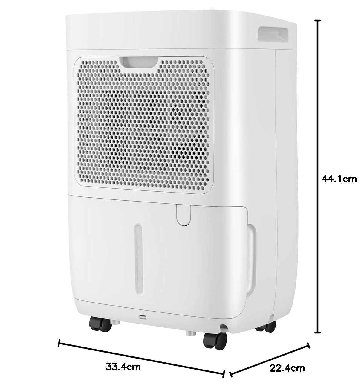Midea Osuszacz powietrza 10L/24H, osuszacz powietrza do domu, sterowanie Wi-Fi, filtr HEPA, FRESH DRY 10