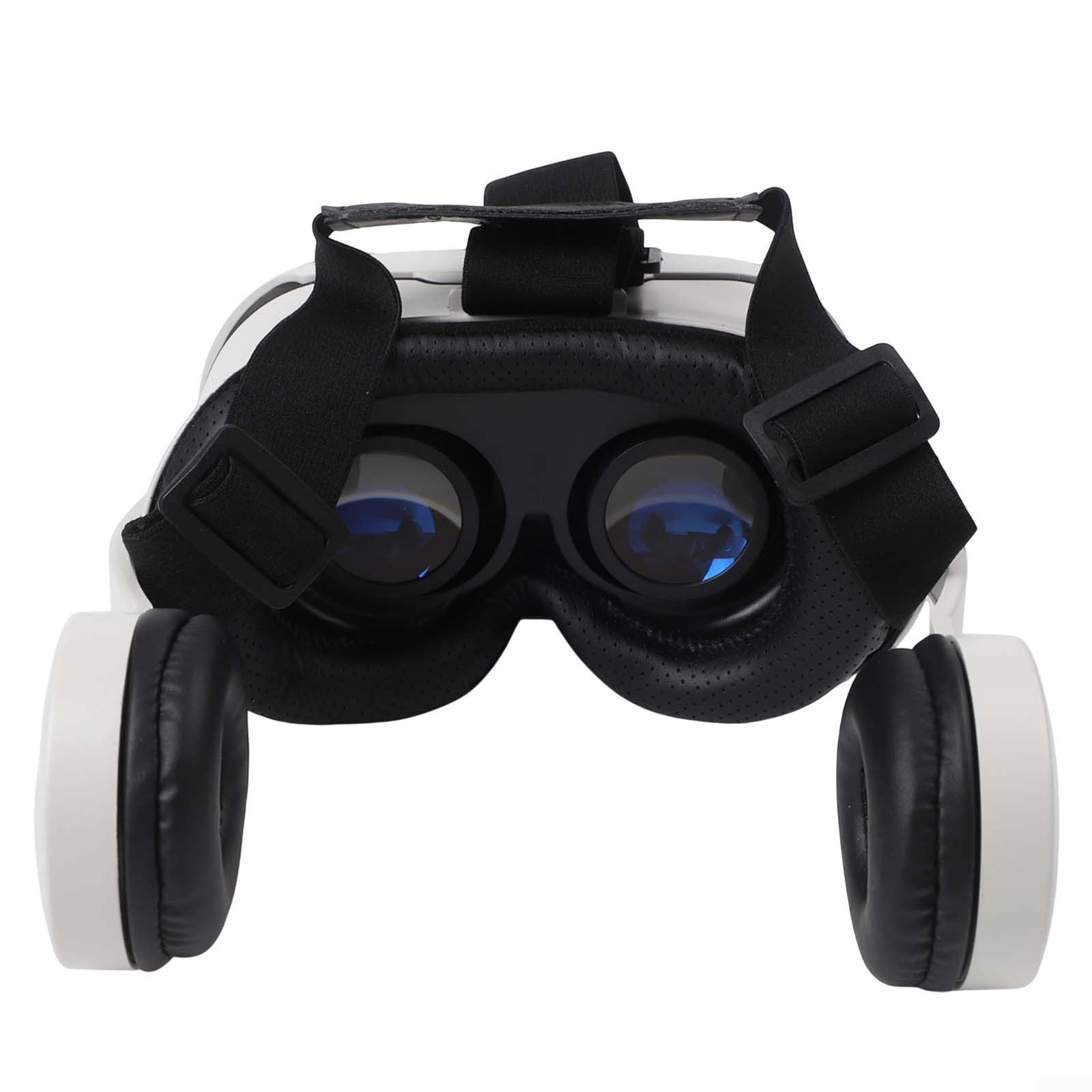 VR, cuffie per realtà virtuale per giocare a film 3D VR per iOS e per Android (nero)