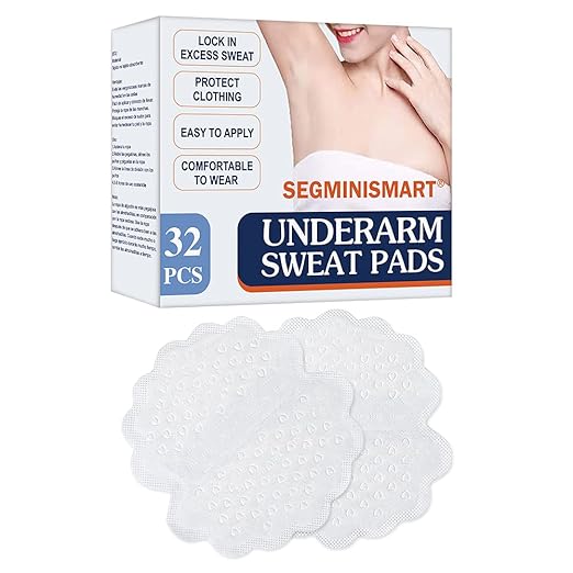 SEGMINISMART Achselpads,Achsel Schweiß Pads,Achsel Schwitzen Pads Damen ...