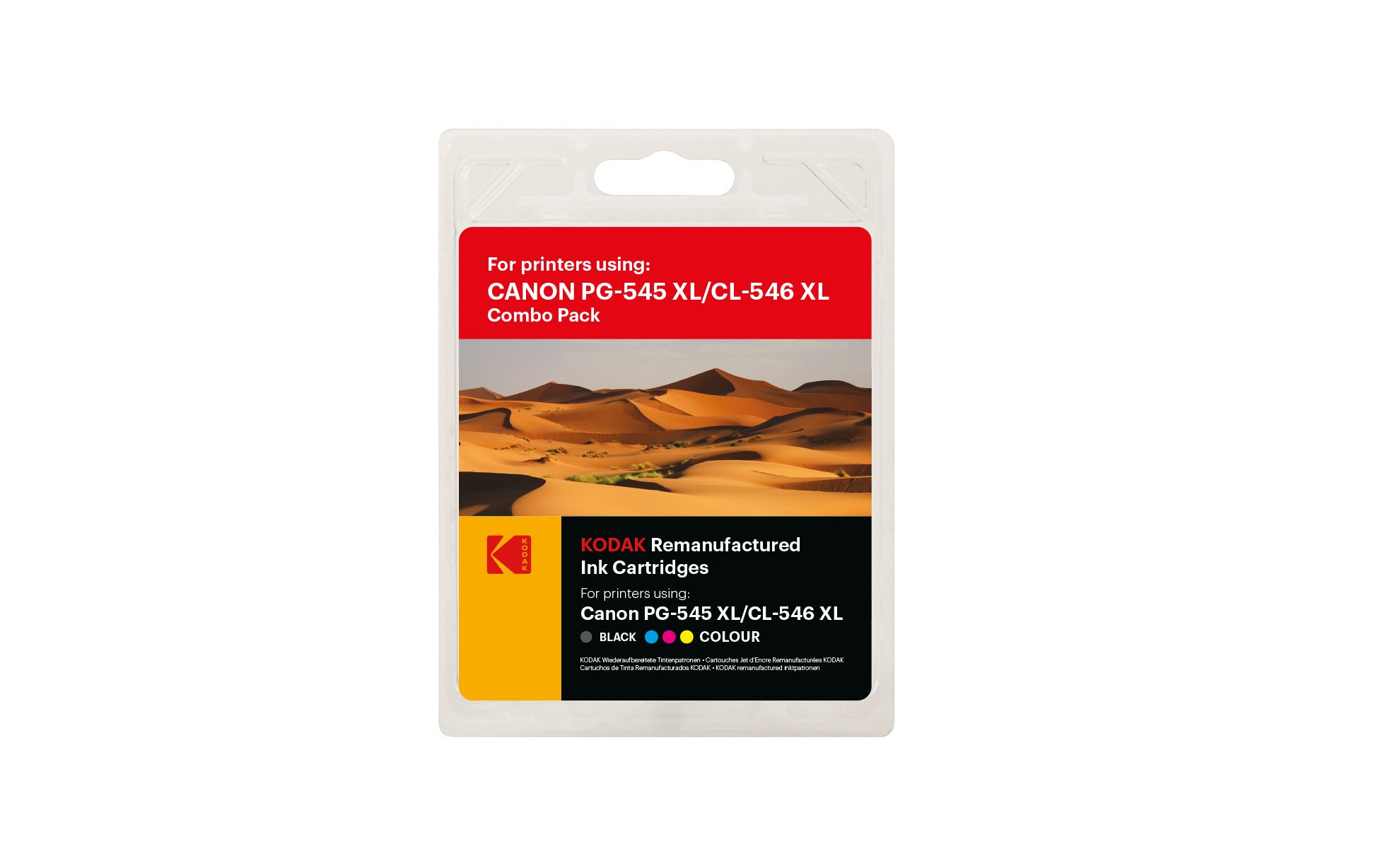 Cartucho De Tinta Negra Kodak 185C054530 - Compatible Con Canon MG2950, 400 Páginas, 17 Ml