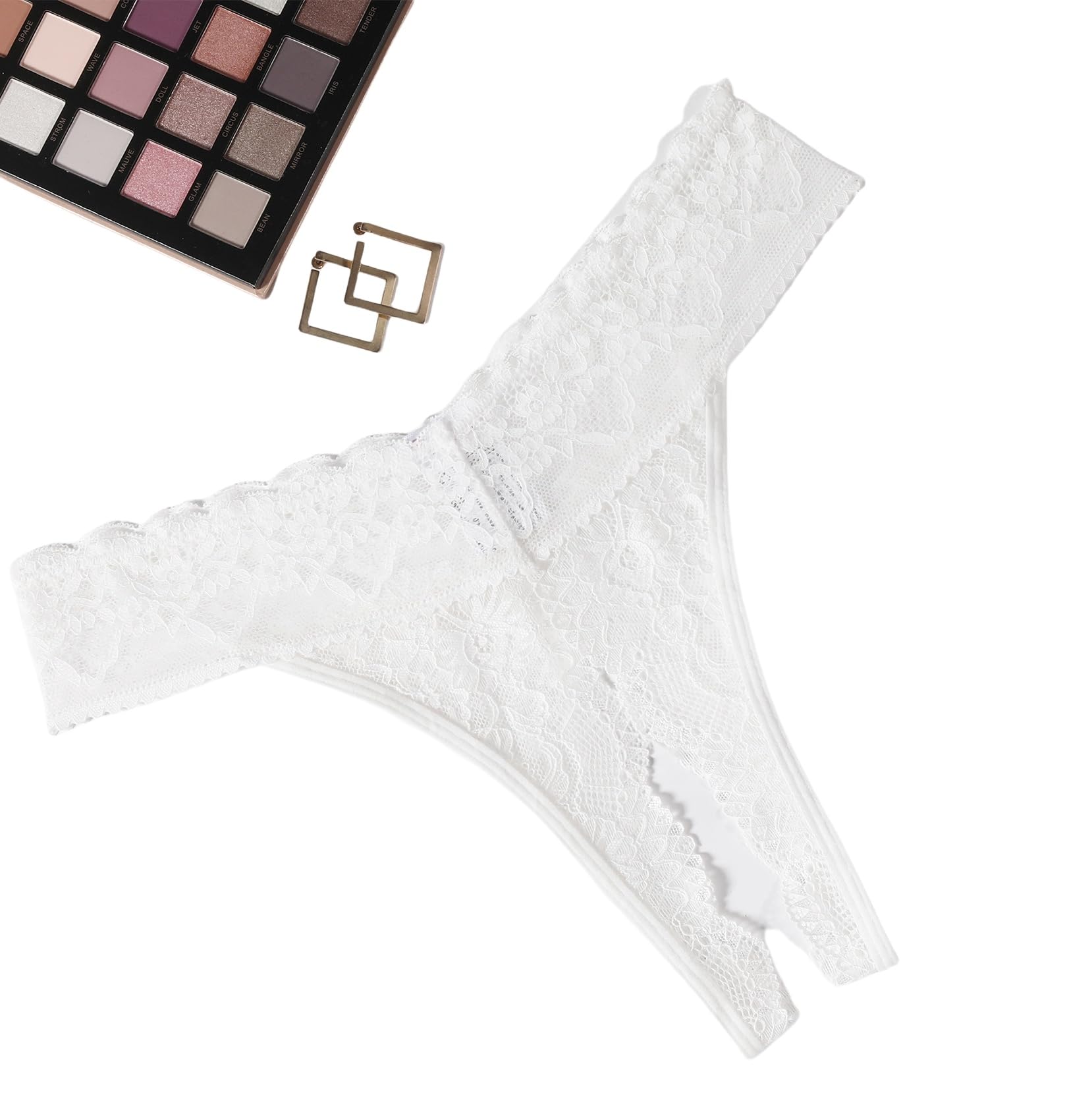 Avidlove Sexy Panties for Women Lace Cheeky Underwear Low Rise T Back Hipster Thong 1-3 Pack