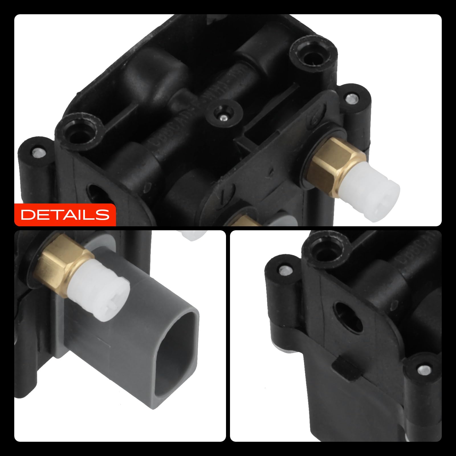 Frankberg Sospensioni pneumatiche Compressore Compatibile con Serie 5 Touring F11 Serie 5 Touring E61 X5 E70 X6 E71 E72 Serie 5 Gran Turismo F07 Replace# 37206789937