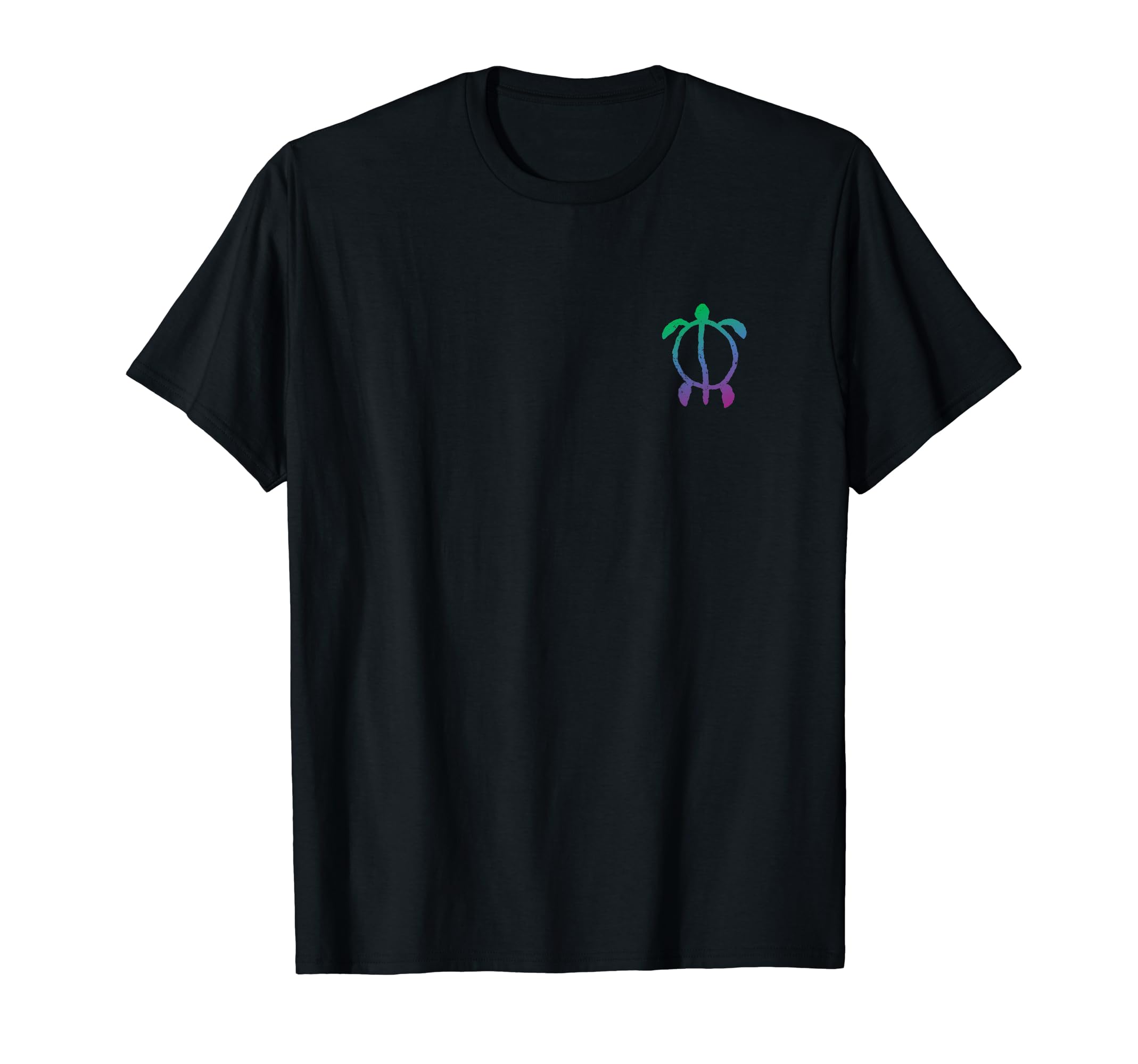 Hawaiian Turtle, Honu Petroglyph T-Shirt