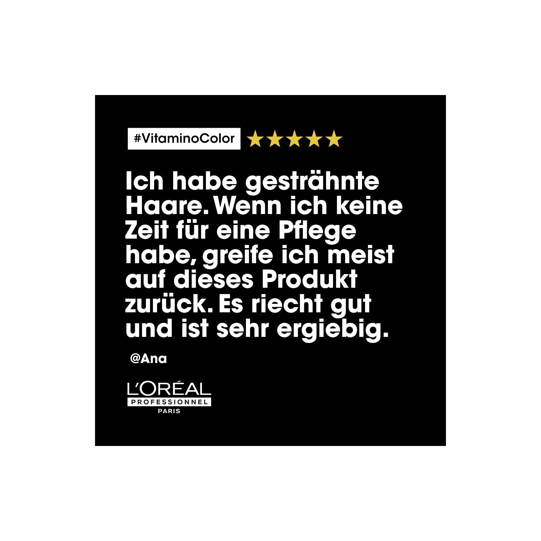 L'Oréal Professionnel | Pflegeset für coloriertes Haar, Mit Resveratrol, Serie Expert, Vitamino Color Shampoo 300 ml & Conditioner 200 ml