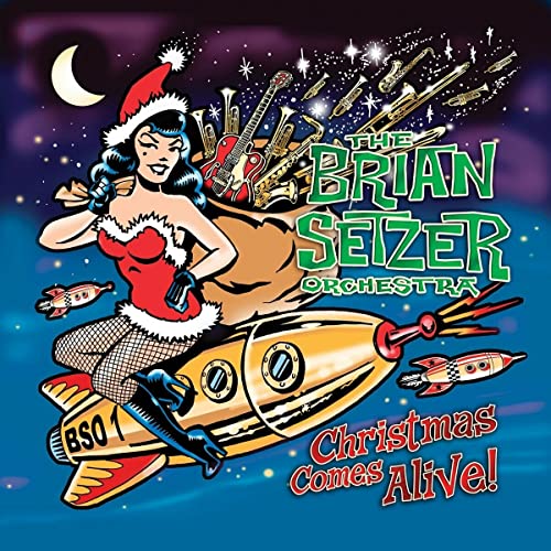 BRIAN SETZER ORCHESTRA THE BRIAN SETZER ORCHESTRA - Christmas Comes Alive! - Disque CD