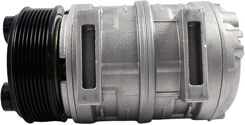 Miniatura 4 de Solarhome Compresor AC de 12V 75R89302 240-9704 con embrague PV8 compatible con Sanden Flex 4028 4310 4420