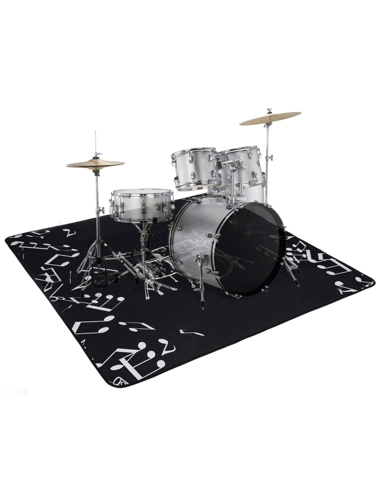 Tapis de batterie antidérapant pour studio de musique de 60x180 cm